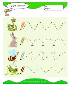 Çizgi Çalışma Sayfaları